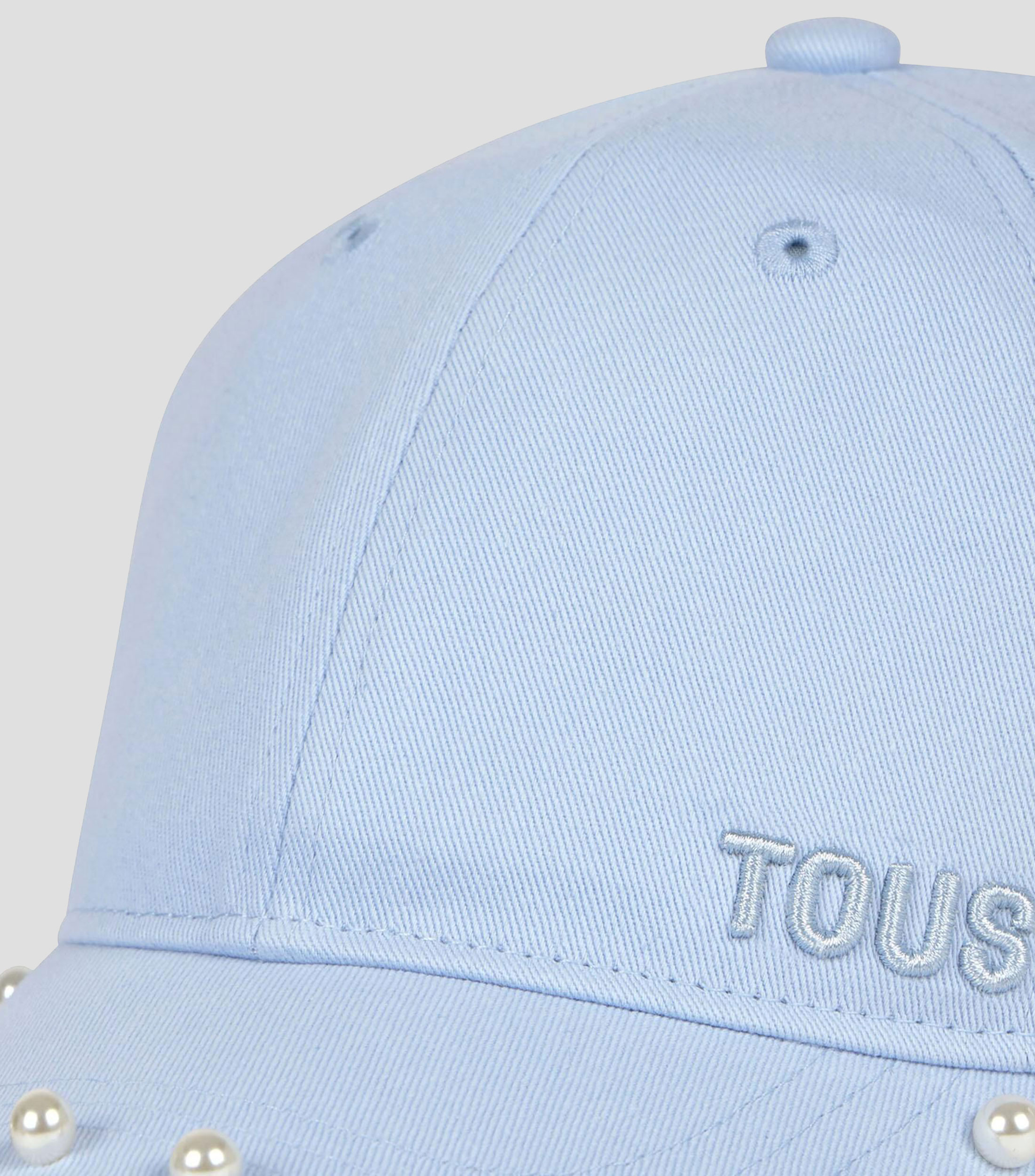 Gorra con perlas Sólido Mujer